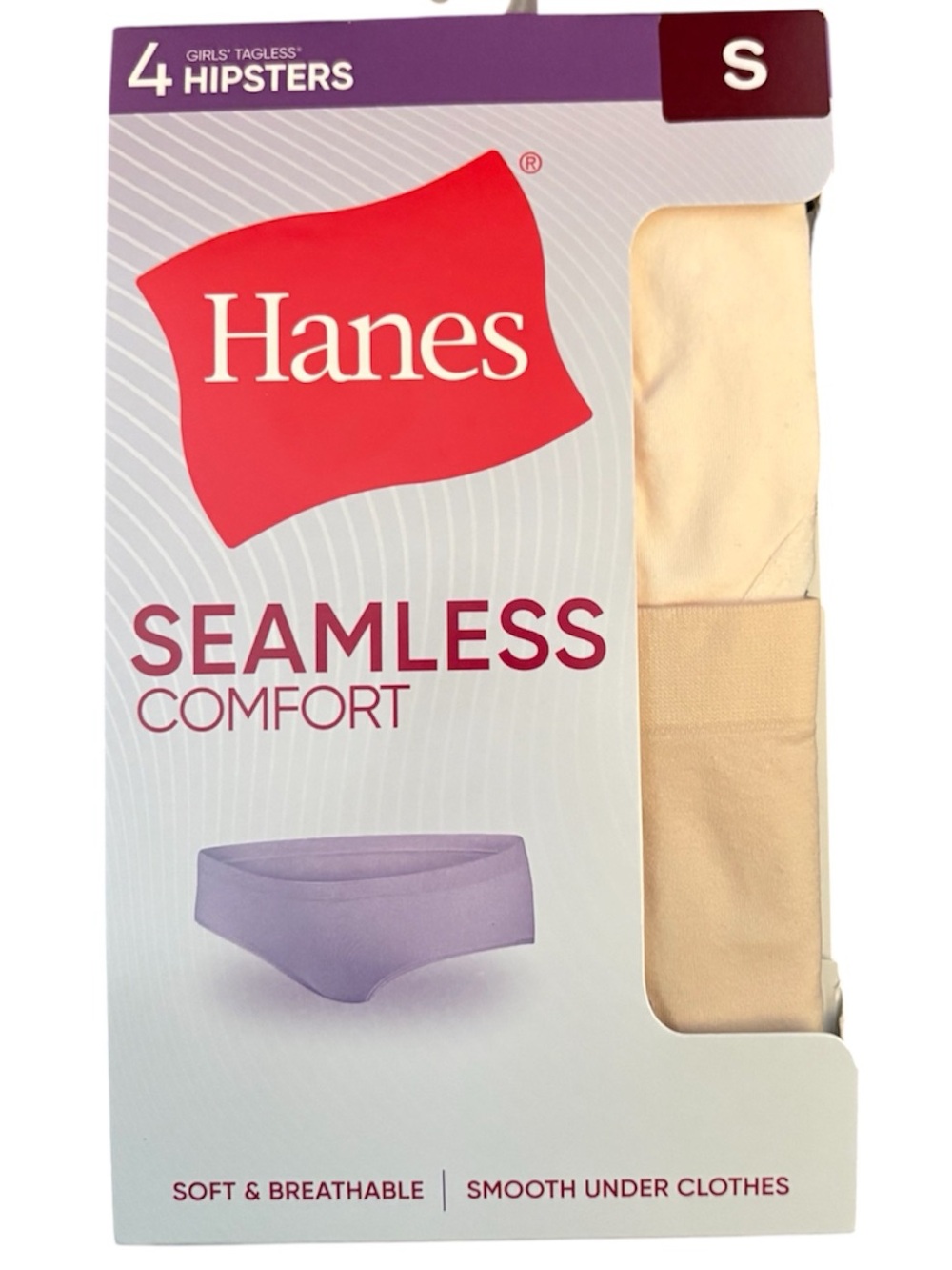 Hanes - Seamless Comfort Hipsters - Size: Small